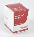 HemoCue Hb 201 Microcuvettes 111715 Hb201 Analyzer HemoGlobin x25 Pcs Exp 2020