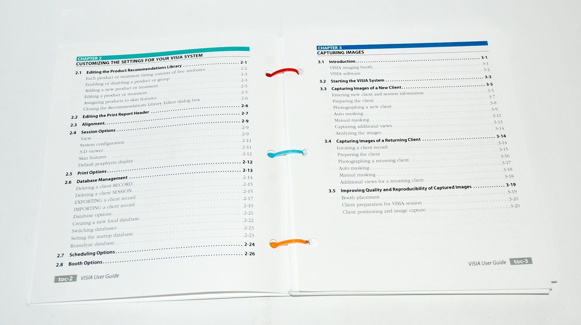 Canfield Scientific Imaging VISIA USER GUIDE Operator User Manual Version 6