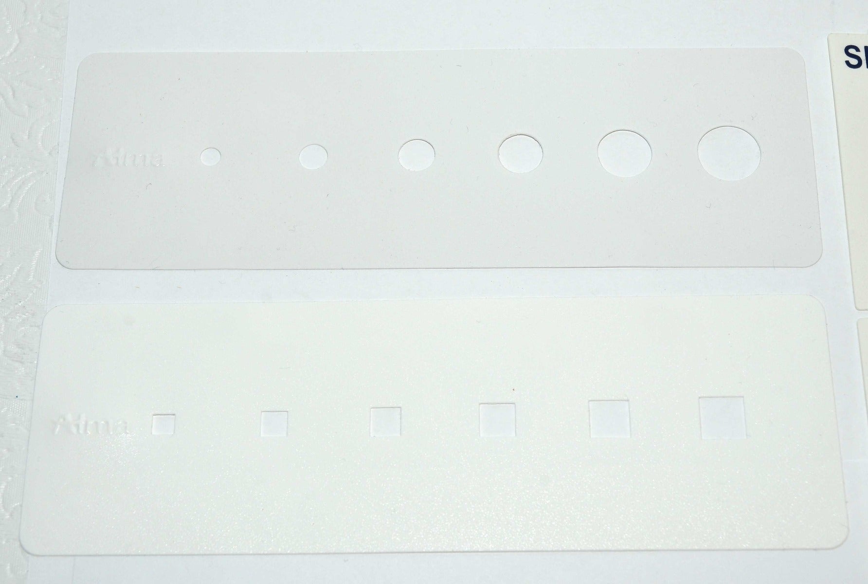 Alma Lasers IPL SHR Spot Size Reducing Mask Masking Template Gauge Round Square