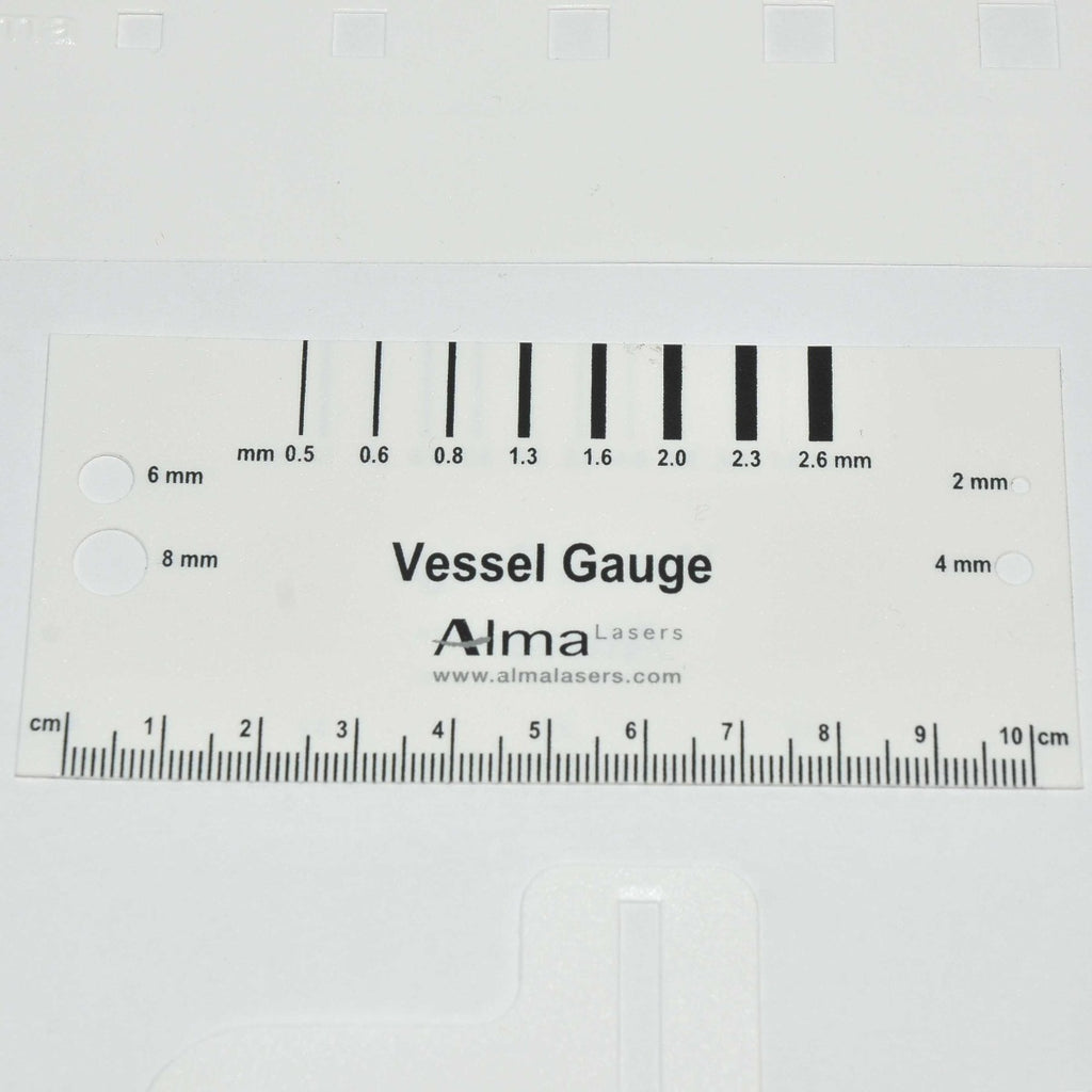 Alma Lasers IPL SHR Spot Size Reducing Mask Masking Template Gauge Round Square