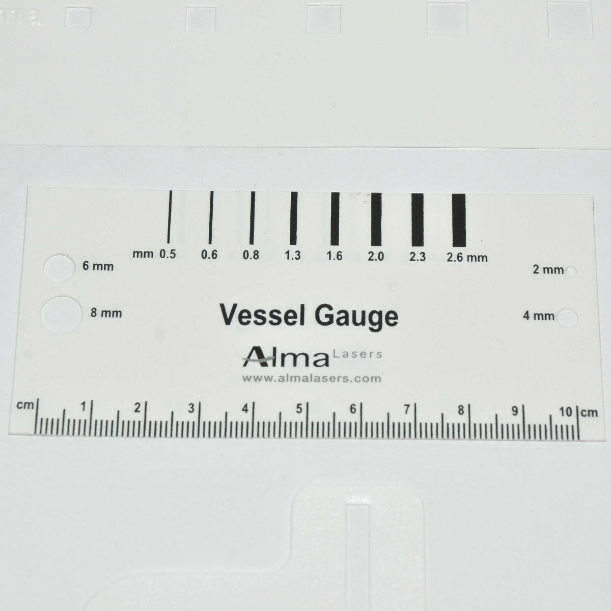 Alma Lasers IPL SHR Spot Size Reducing Mask Masking Template Gauge Round Square