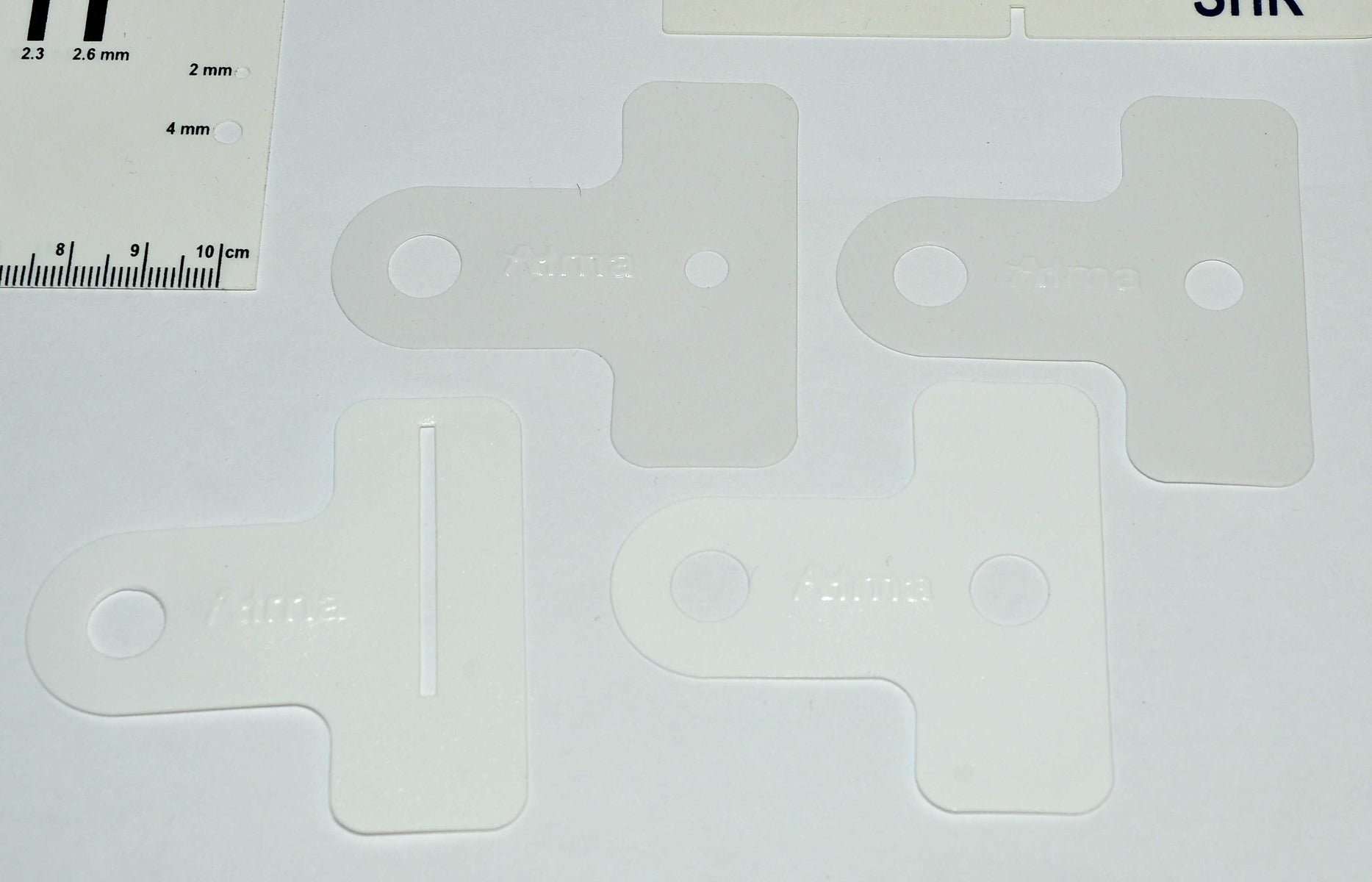 Alma Lasers IPL SHR Spot Size Reducing Mask Masking Template Gauge Round Square