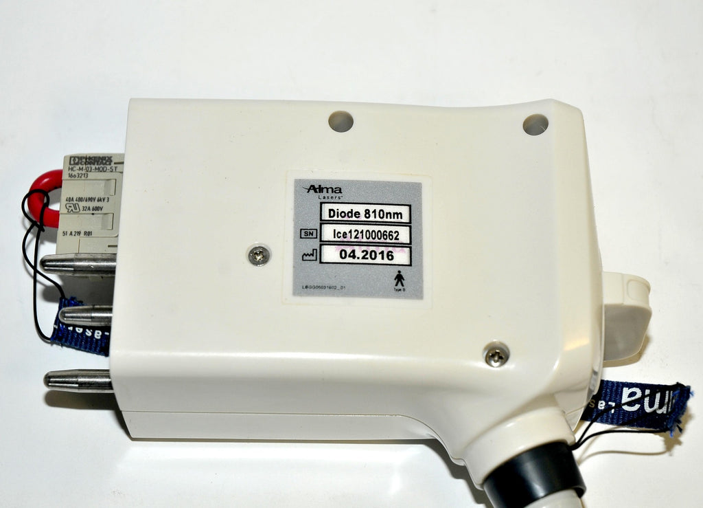 2016 Alma Diode Laser XLI ICE Diode 810nm Soprano Skin Rejuvenation Handpiece