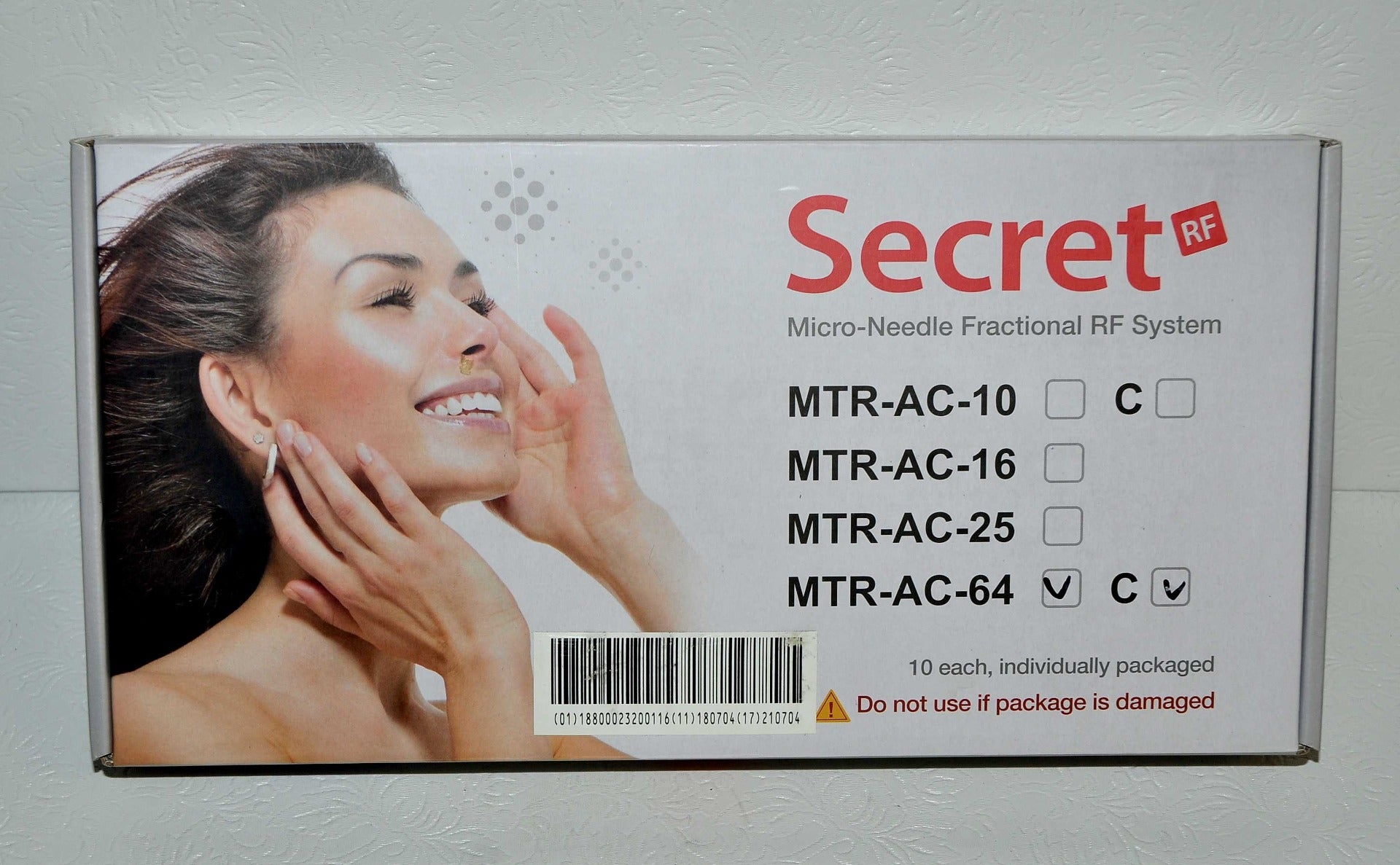 Cutera SecretRF RF Microneedle Semi-Insulated Secret MTR-AC-C-64 64 Pin x8 Pcs