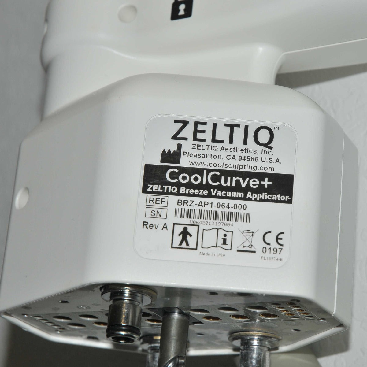 Zeltiq CoolSculpting CoolCurve+ Vacuum Applicator Hand Piece BRZ-AP1-064-00
