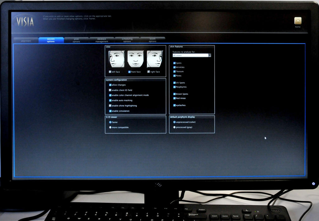 Canfield Scientific Visia Skin Care Facial Complexion Analysis Imaging Photo