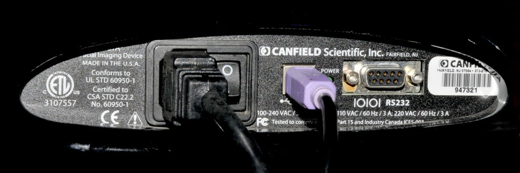 Canfield Scientific Visia Skin Care Facial Complexion Analysis Imaging Photo