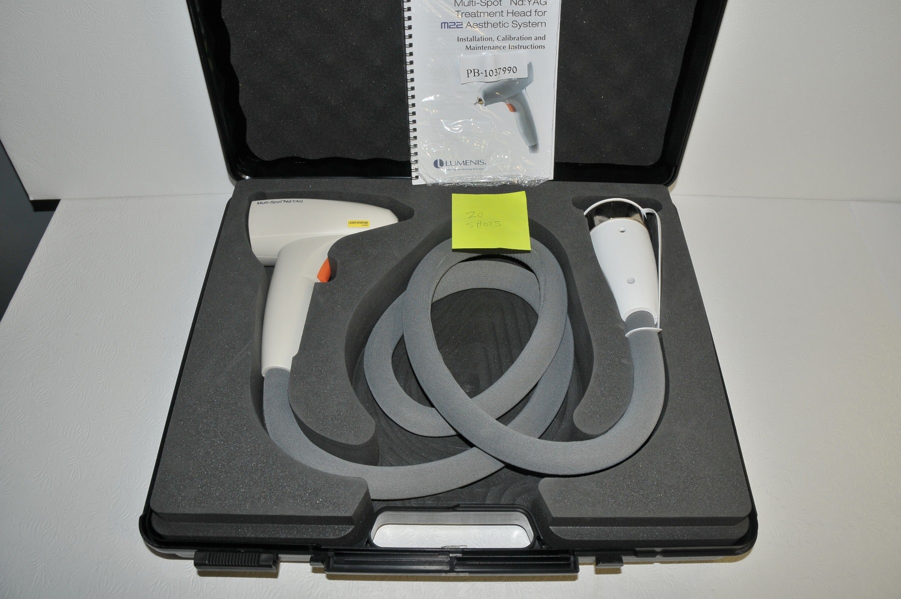Lumenis M22 Laser Multi-Spot Nd:YAG Facial Wrinkles Treatment Handpiece 20 SHOTS