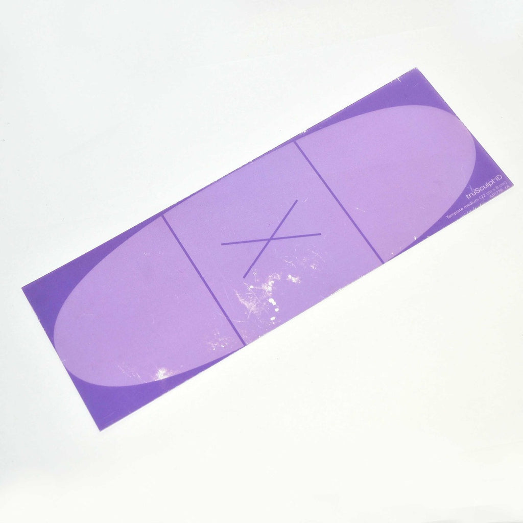 Cutera truSculpt iD Medium Template 8 x 22 cm Purple AP1776 Patient Treatment