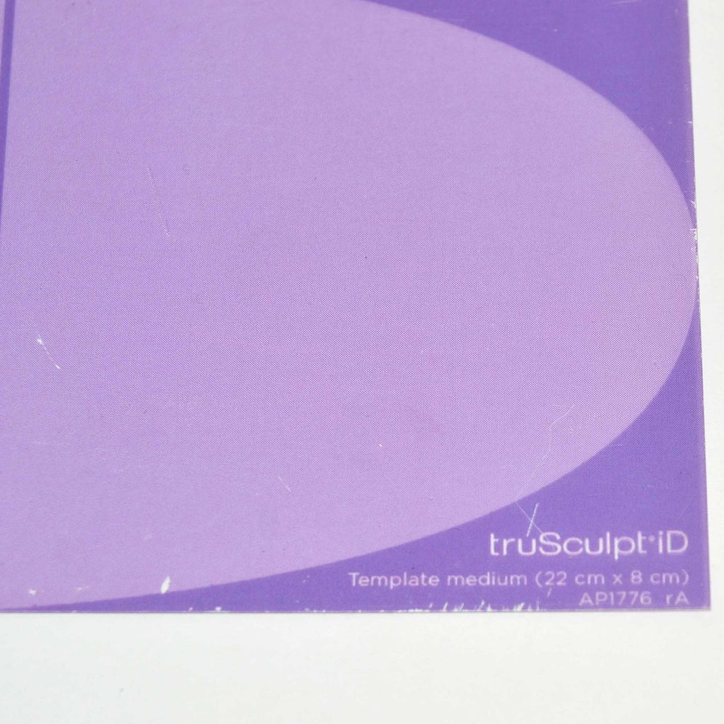 Cutera truSculpt iD Medium Template 8 x 22 cm Purple AP1776 Patient Treatment