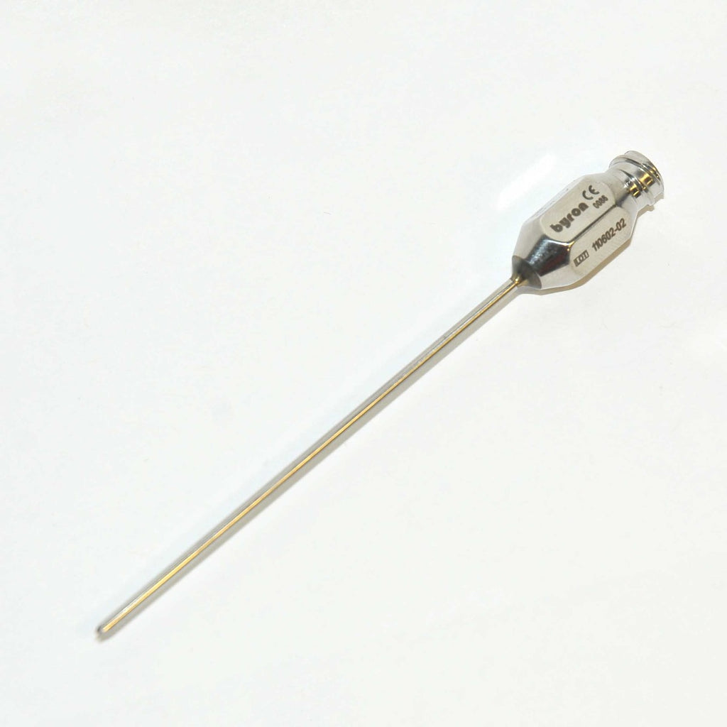Byron V-Dissctor Cannula Coleman Tip Luer Lok Connection COL-V 1.6mm x 7cm 17G