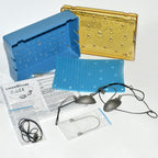 Oculo Plastik Durette 3 Laser Metal Patient Eye Shield Glasses with Steam Tray