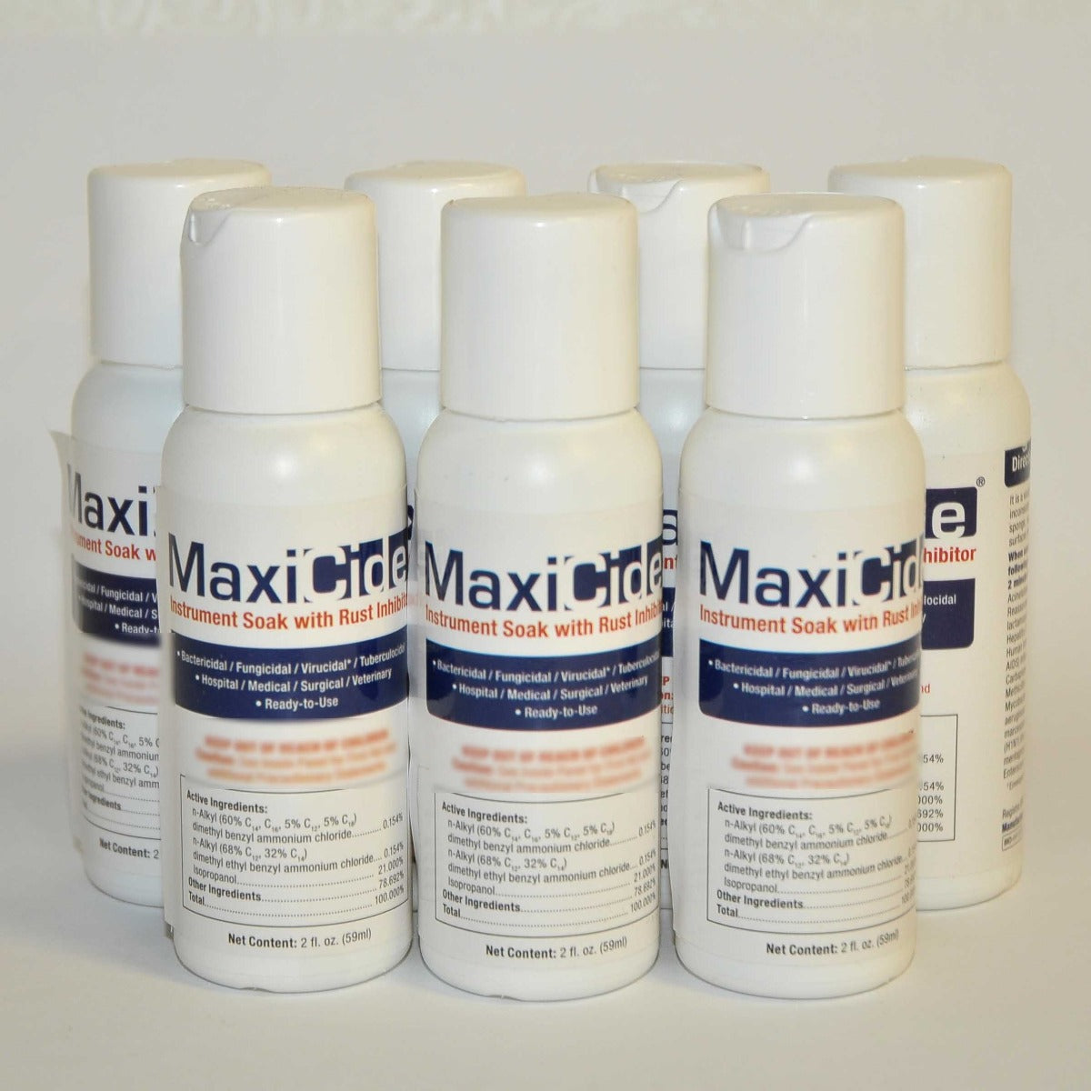 MaxiCide Bio-Infusion Instrument Soak Rust Inhibitor MAX-INF Dermal Exp 06/23 x7