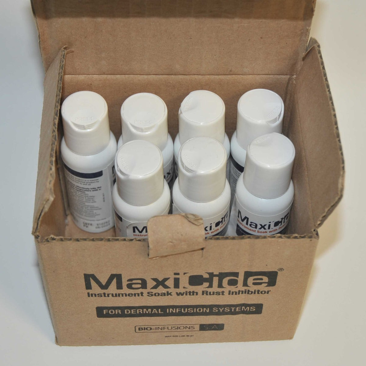 MaxiCide Bio-Infusion Instrument Soak Rust Inhibitor MAX-INF Dermal Exp 06/23 x7