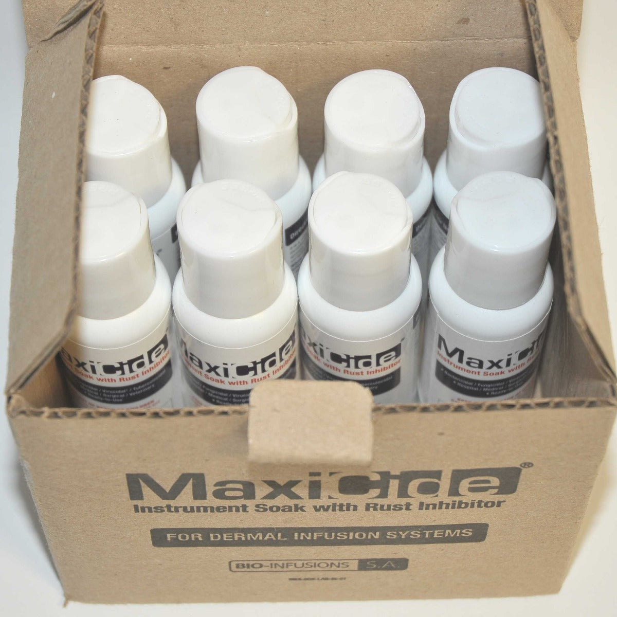 MaxiCide Bio-Infusion Instrument Soak Rust Inhibitor MAX-INF Envy Dermal x8