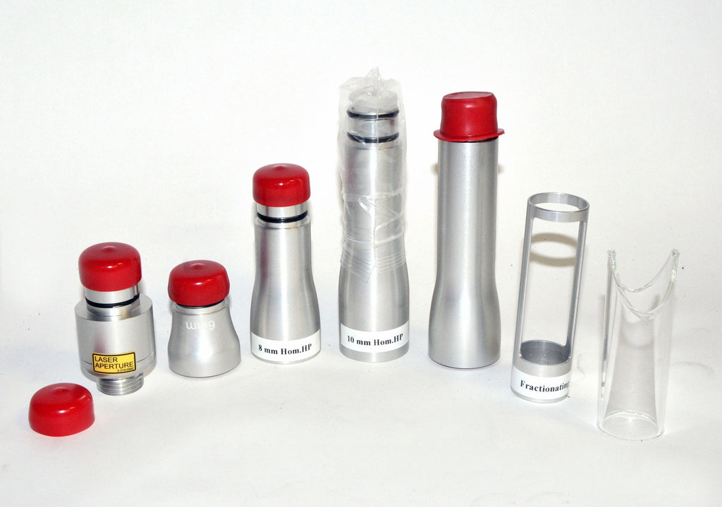 Zarin PiQo4 Lumenis 532 1064 Homogenized Fractional Tattoo Laser Handpiece Set