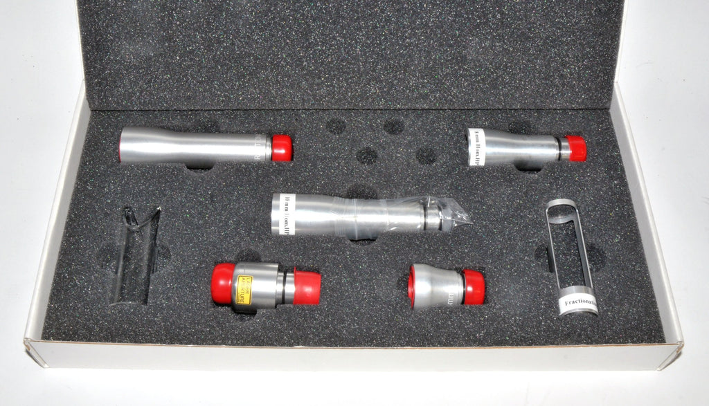 Zarin PiQo4 Lumenis 532 1064 Homogenized Fractional Tattoo Laser Handpiece Set