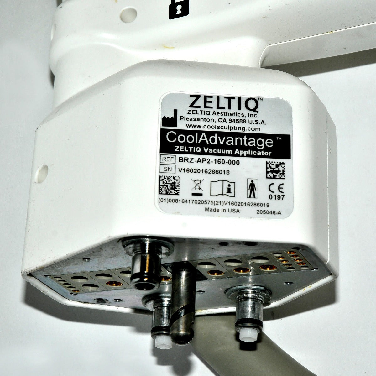 Zeltiq CoolSculpting Cool ADVANTAGE Applicator Handpiece BRZ-AP2-160-000 PARTS