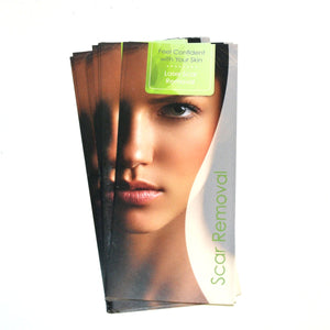 Cynosure Feel Confident IPL Laser Scar Removal Office Patient Brochures BULK