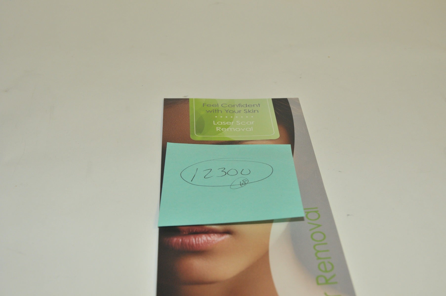 Cynosure Feel Confident IPL Laser Scar Removal 921-0621-000 Brochures x18 Pcs