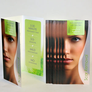Cynosure Feel Confident IPL Laser Scar Removal 921-0621-000 Brochures x18 Pcs