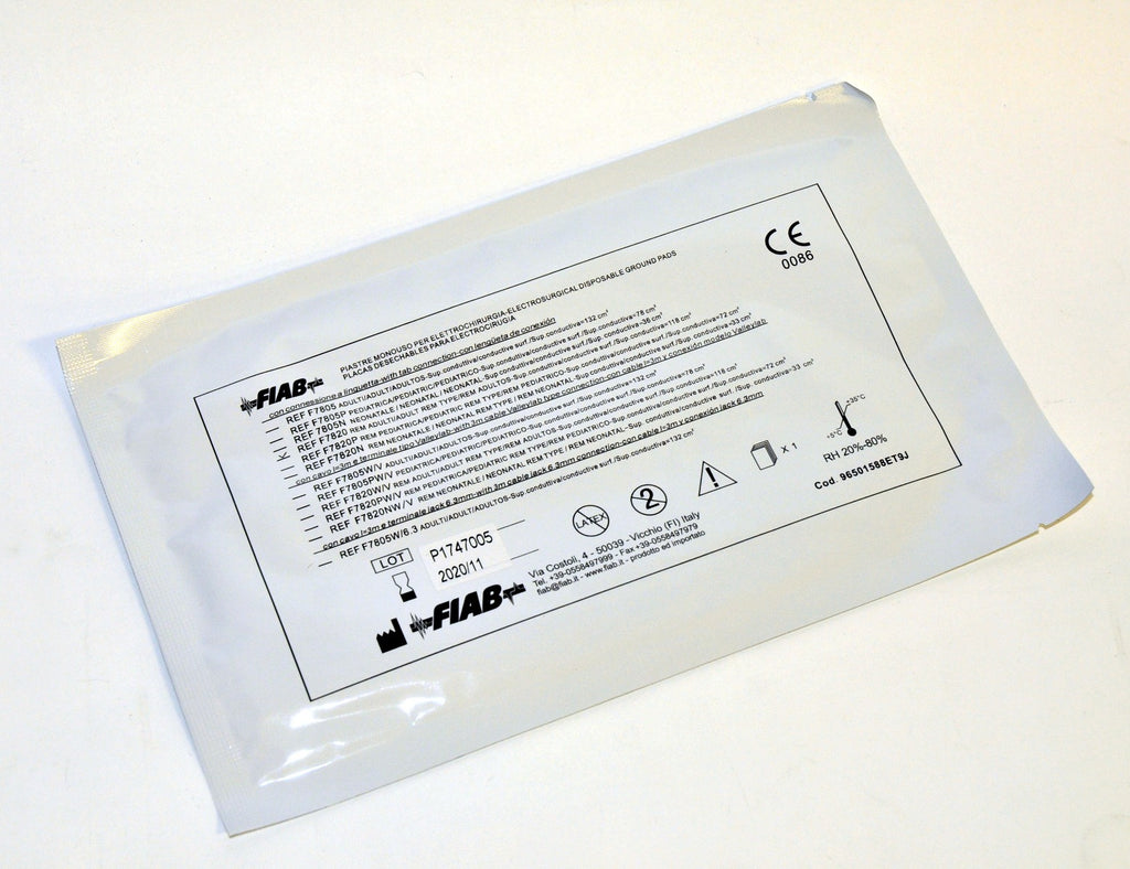 BTL Aesthetics Exilis Electosurgical Disposable Grounding Pad F7820 Adult Qty 15