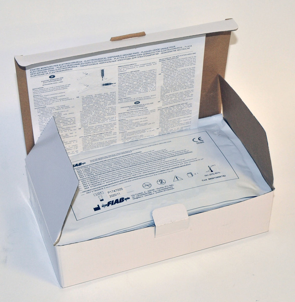 BTL Aesthetics Exilis Electosurgical Disposable Grounding Pad F7820 Adult Qty 24