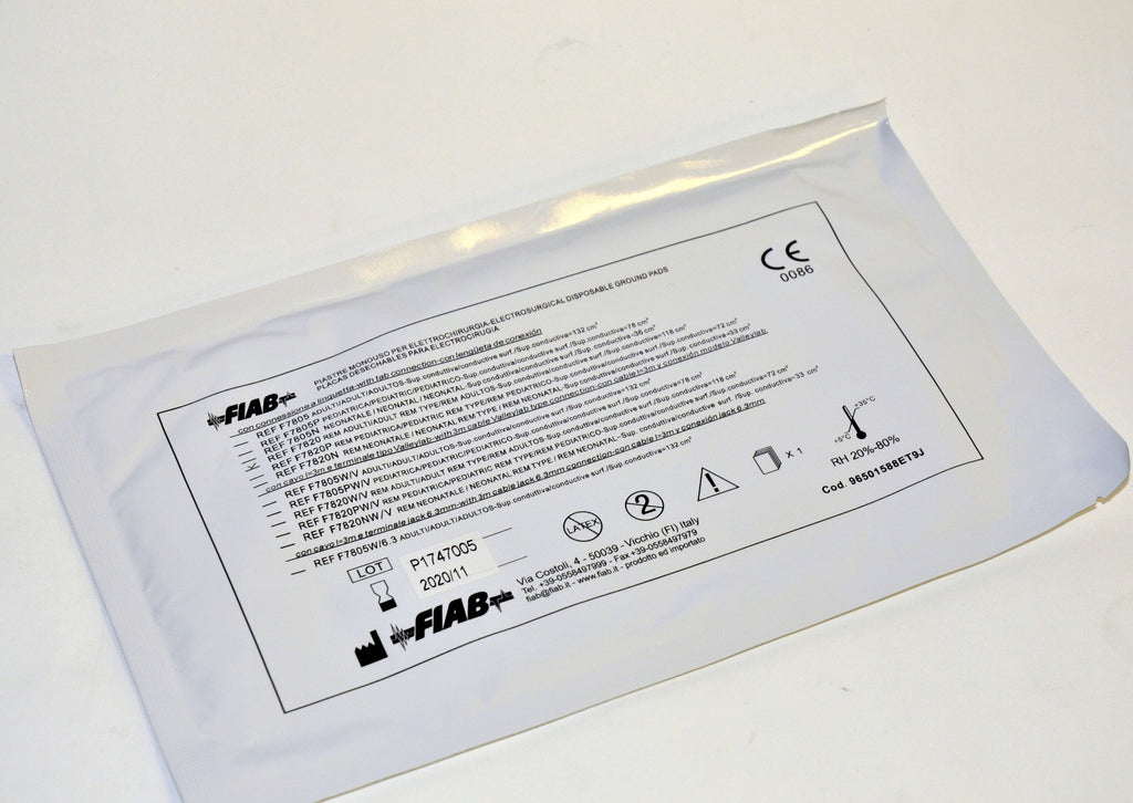 BTL Aesthetics Exilis Electosurgical Disposable Grounding Pad F7820 Adult Qty 24