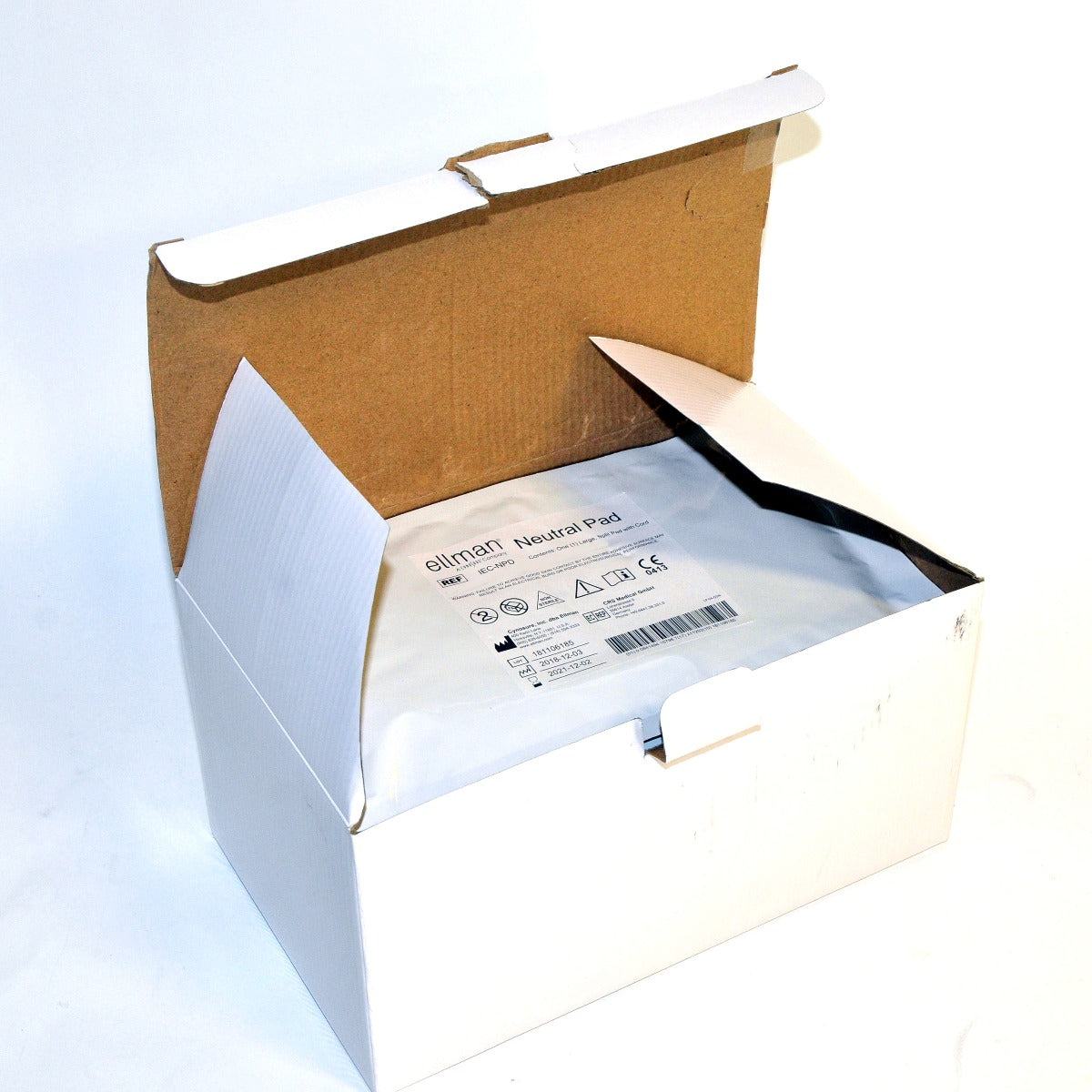 Cynosure TempSure Ellman Grounding Pads Temp Sure Split Return Electrode x25 Pcs