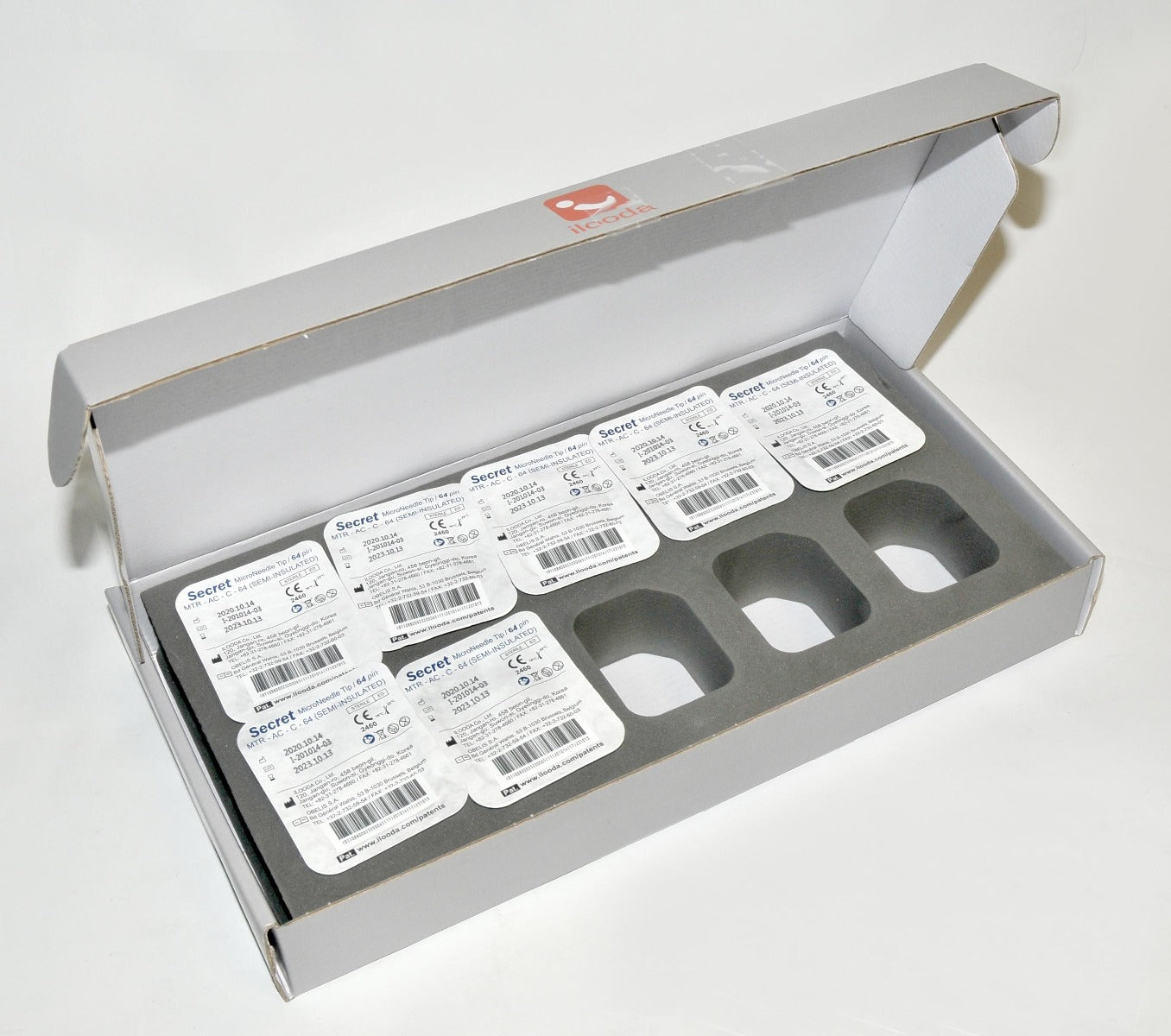 Cutera SecretRF RF Microneedle Semi Insulated Secret MTR-AC-C-64 64 Pin x7 Pcs