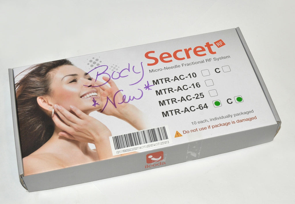 Cutera SecretRF RF Microneedle Semi Insulated Secret MTR-AC-C-64 64 Pin x7 Pcs