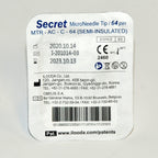 Cutera SecretRF RF Microneedle Semi Insulated Secret MTR-AC-C-64 64 Pin x7 Pcs