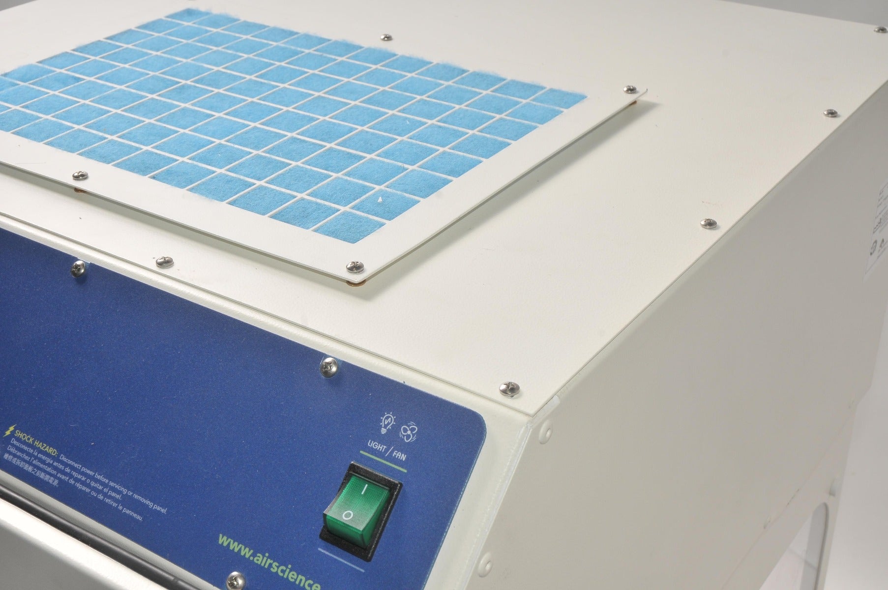 Air Science PURAIR FLOW-24 Laminar Flow Hood Cabinet Particle Filtration Filter