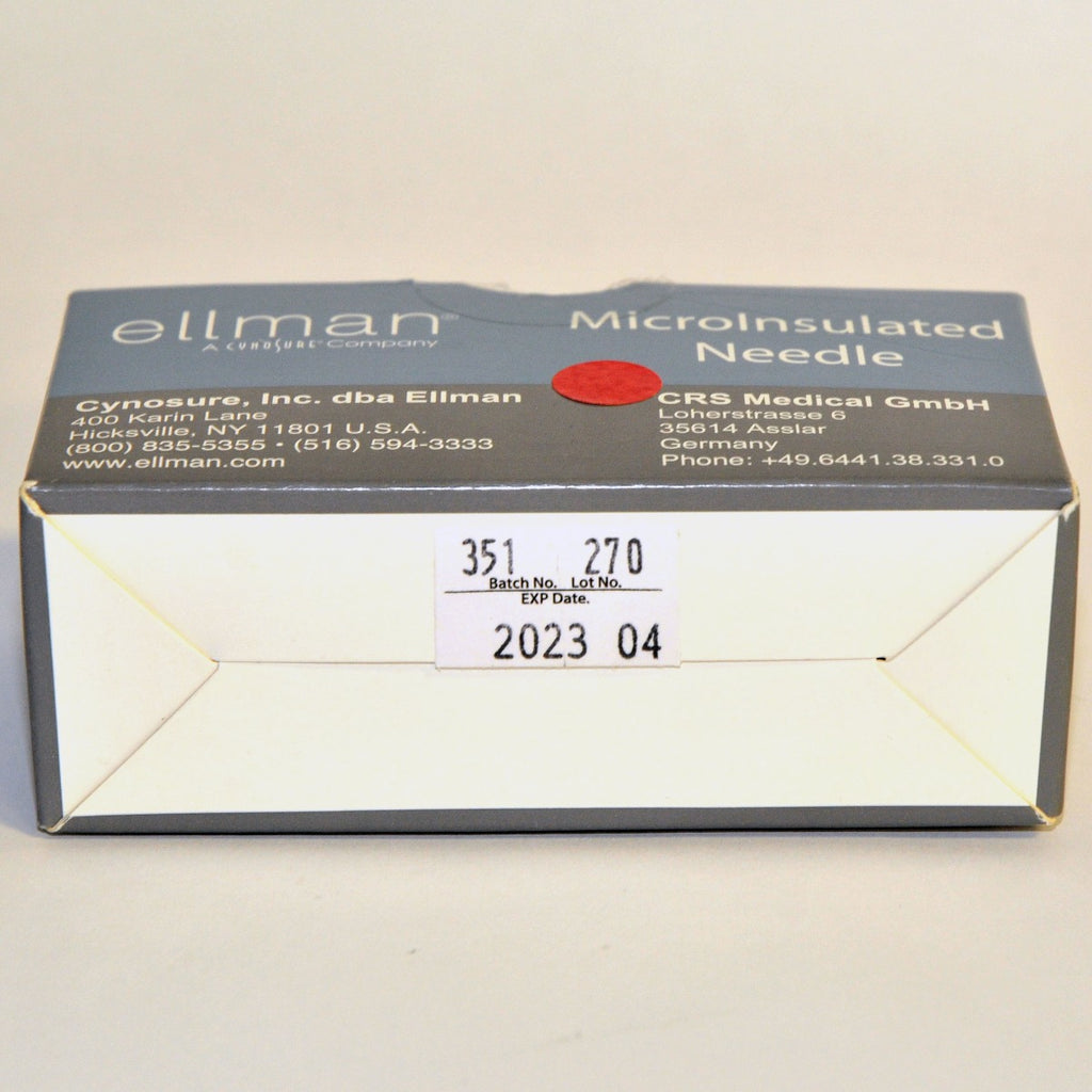 Ellman Cynosure MicroInsulated Needles Micro Insulated H137 Disposable (x49 Pcs)