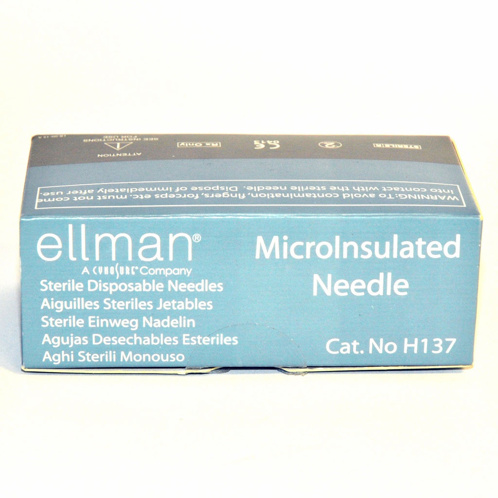 Ellman Cynosure MicroInsulated Needles Micro Insulated H137 Disposable (x49 Pcs)