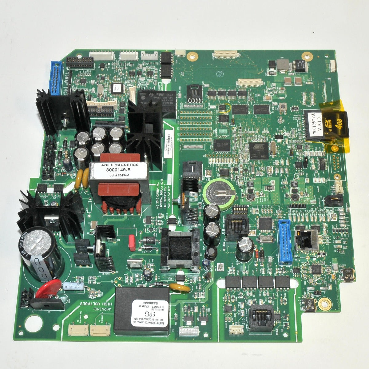 Cutera Trusculpt Laser Universal Display Control Board PCB 7001859 7001957 3D