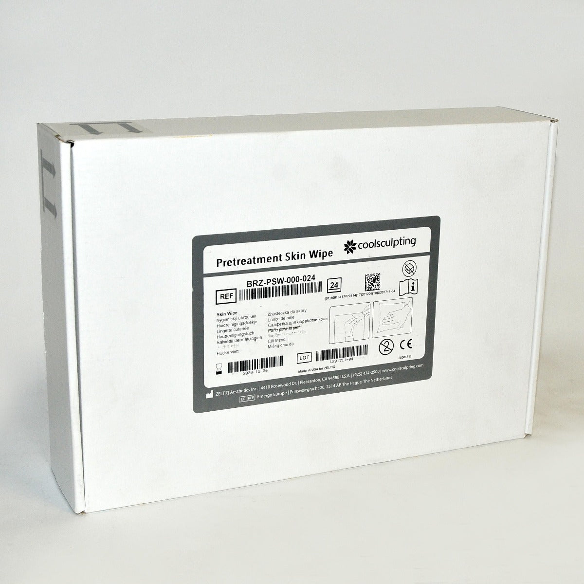 ZELTIQ CoolSculpting Pretreatment Skin Wipes BRZ-PSW-000-024 Treatment x24 Pcs