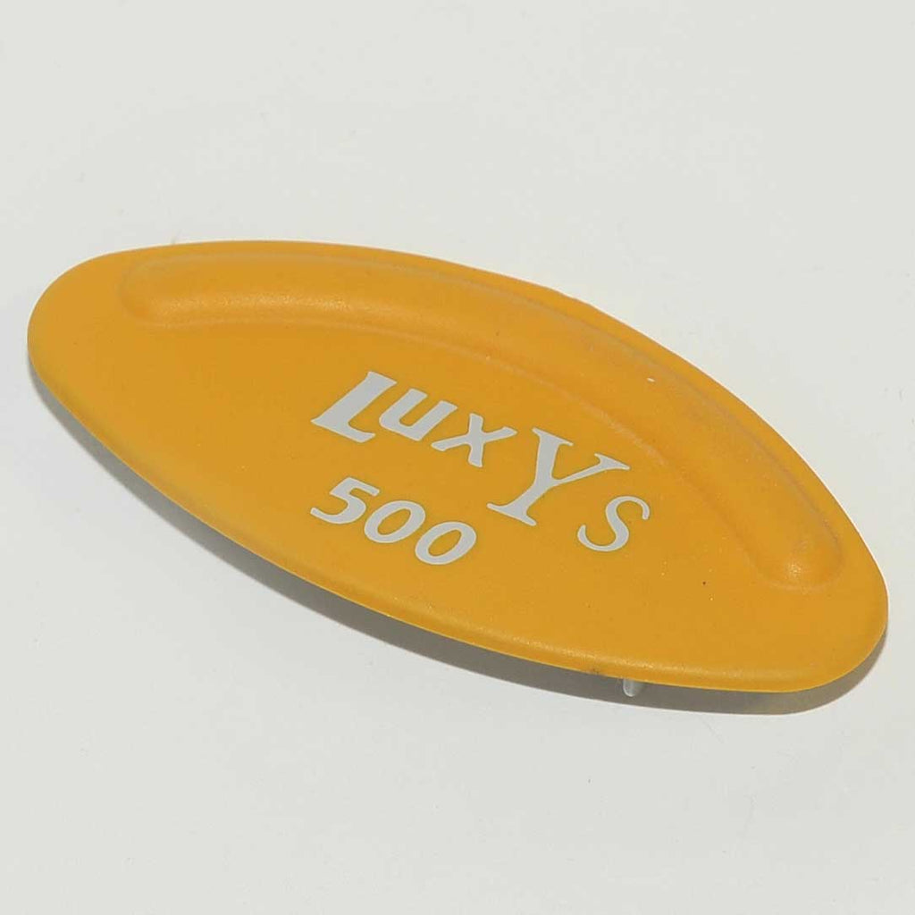 Palomar Starlux Laser LuxYs 500 Handpiece Replacement Yellow Emblem Cover Lux Ys