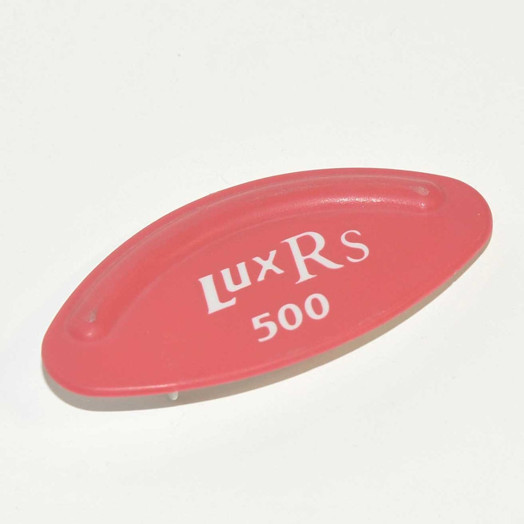 Palomar Starlux Laser LuxRs 500 Handpiece Replacement RED Emblem Cover PARTS