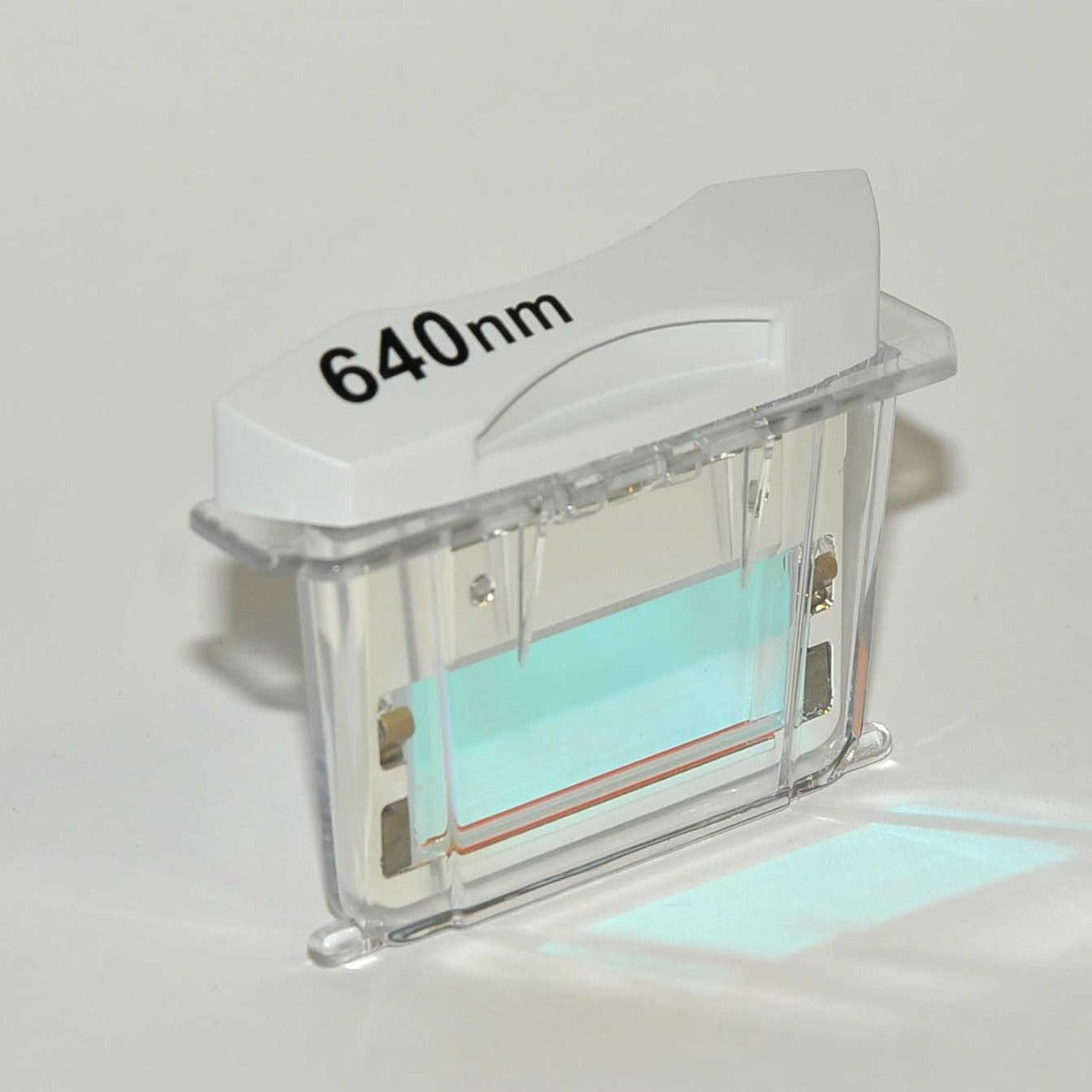 Lumenis M22 LumeOne Universal IPL 640 nm Filter Wavelength Slide Red Handpiece