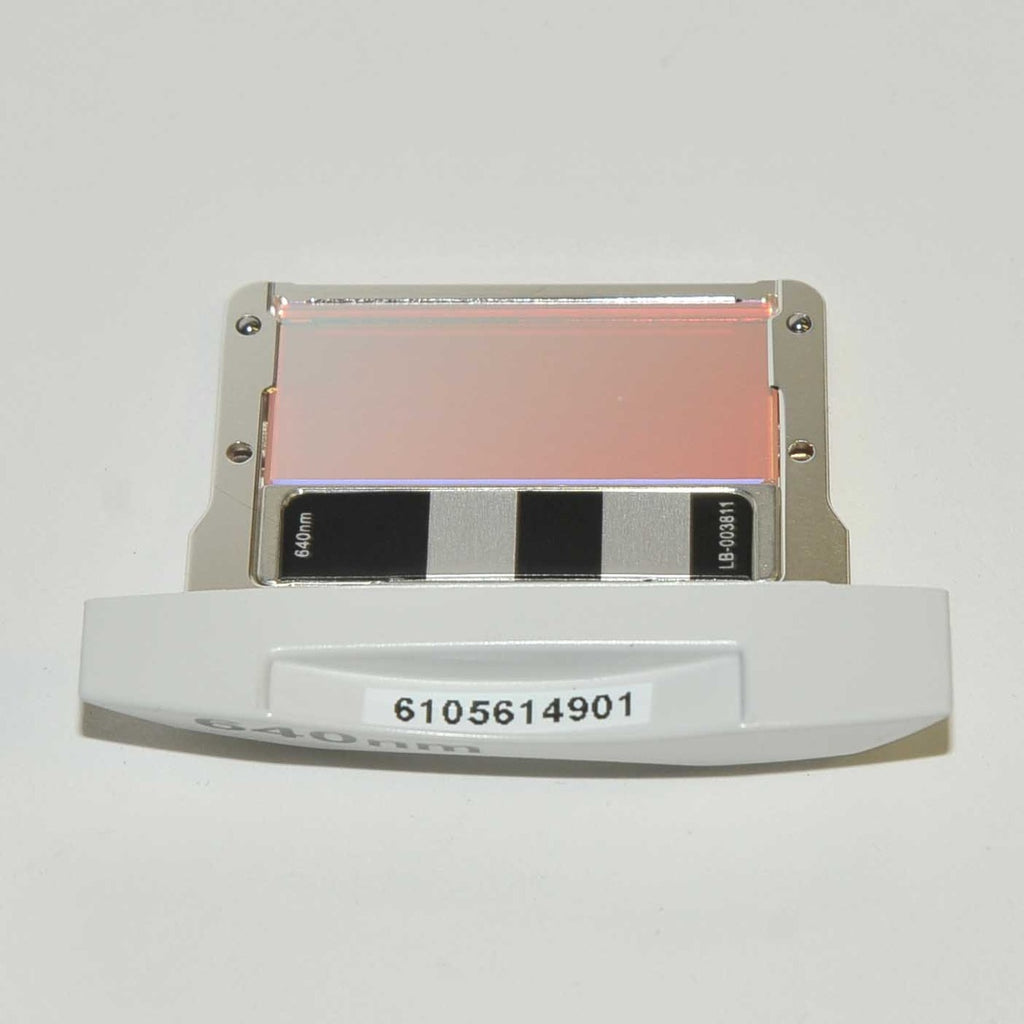Lumenis M22 LumeOne Universal IPL 640 nm Filter Wavelength Slide Red Handpiece