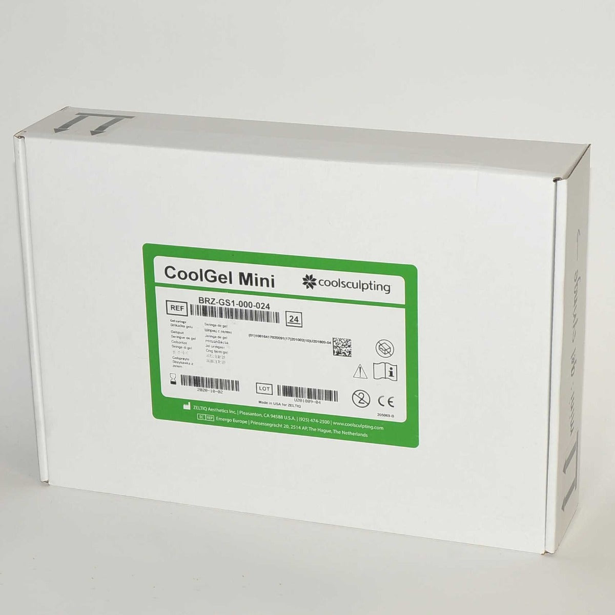 ZELTIQ CoolSculpting CoolGel Mini BRZ-GS1-000-024 Syringe / x24Pcs - EXPIRED