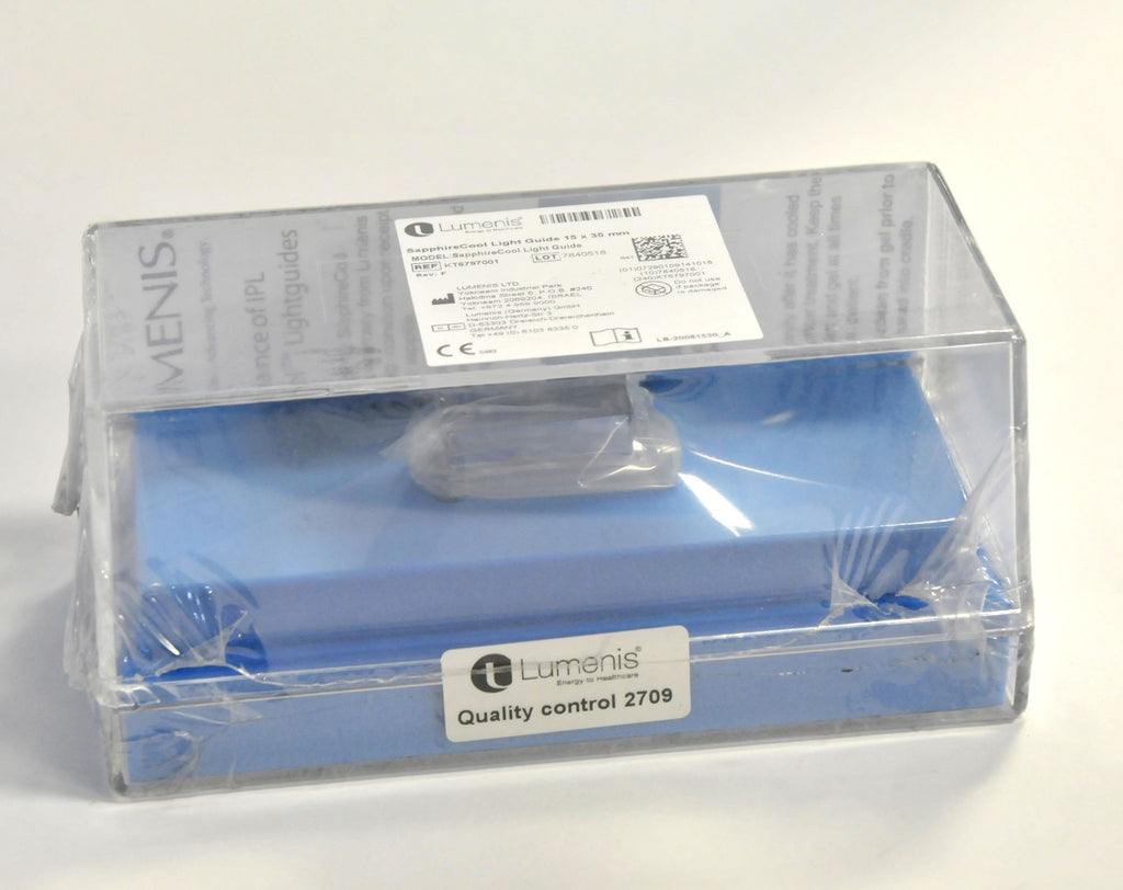 Lumenis M22 Lume One Universal IPL SapphireCool Crystal Light Guide 15 x 35 NEW!