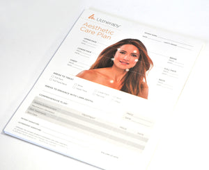 Ulthera Ultherapy AESTHETIC CARE PLAN Patient Cost Treatment Sheet ML01772-00