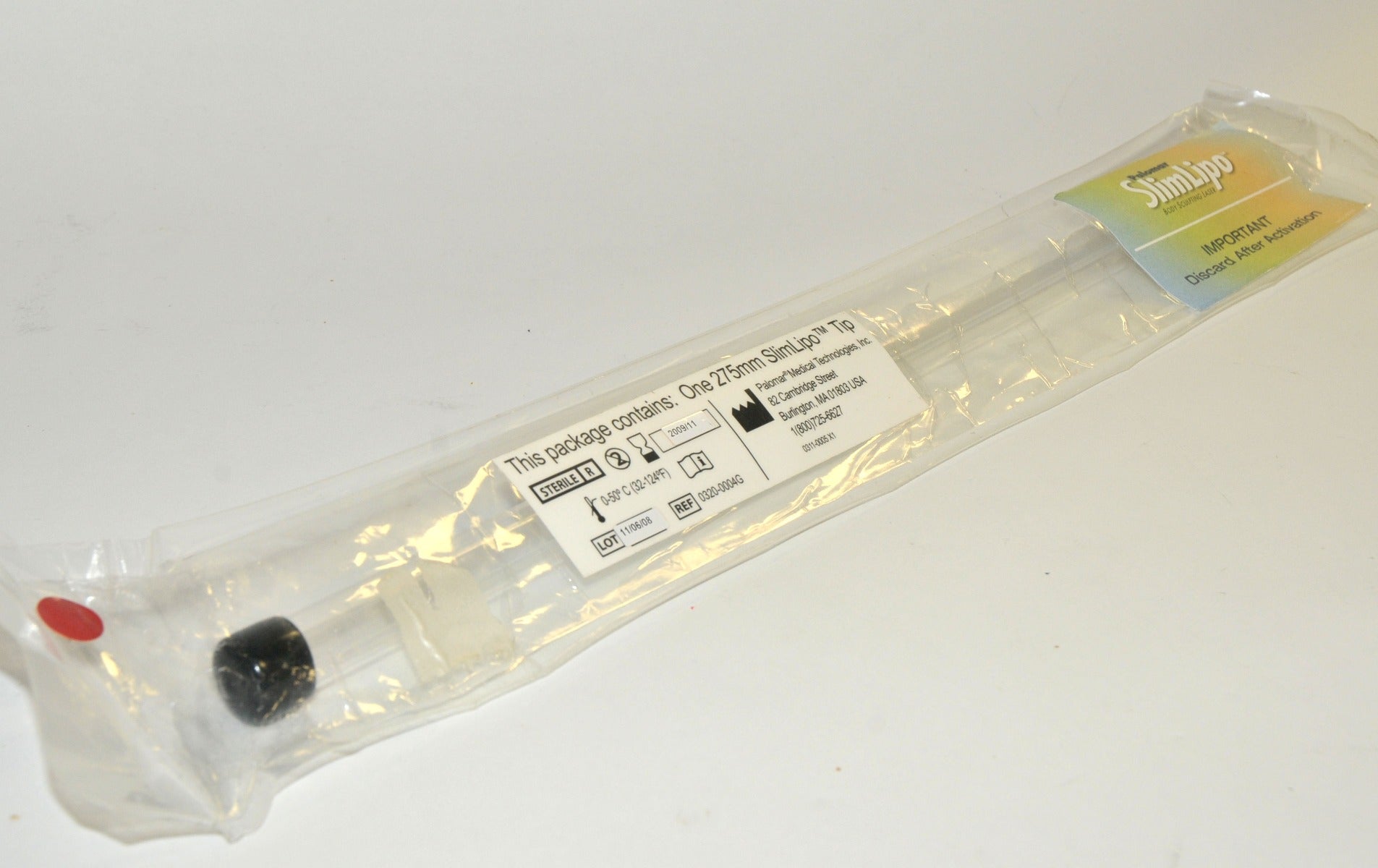 Palomar SlimLipo 275 mm Laser Body Sculpting Fiber Tip 0320-0004G