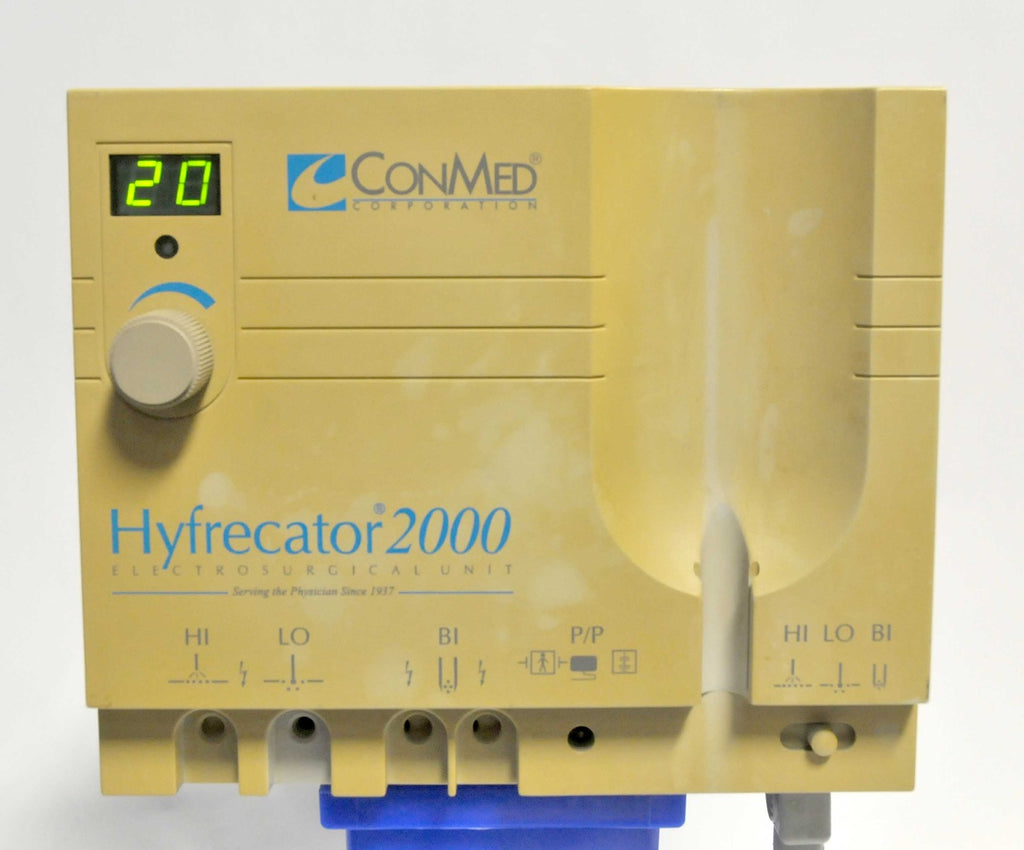 ConMed Hyfrecator 2000 Electrosurgical Generator Tissue Therapy 7-900-115