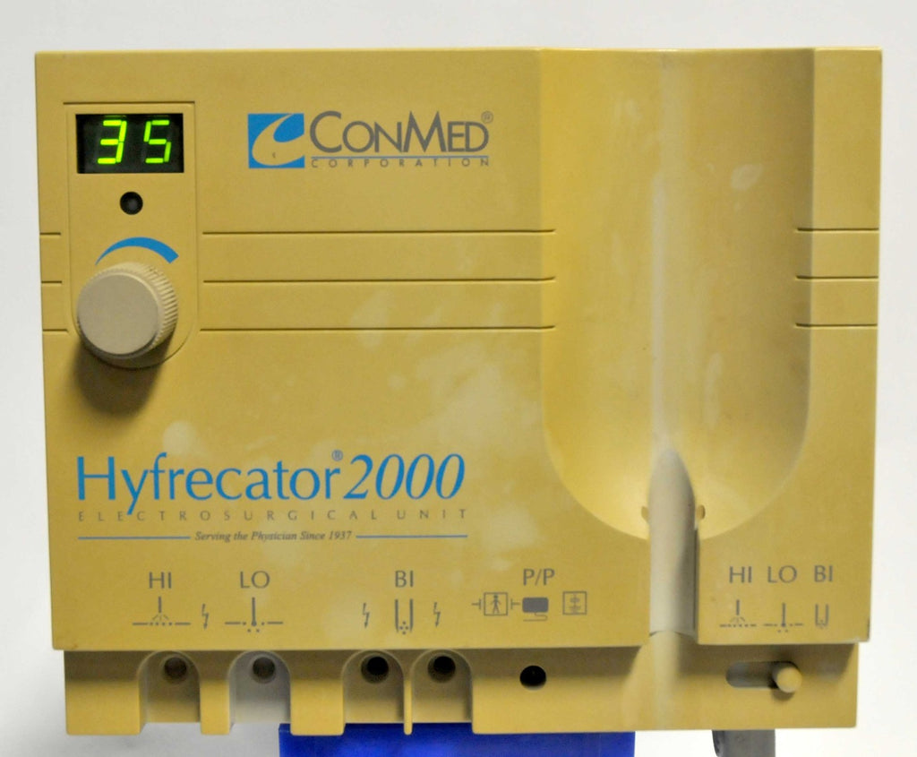 ConMed Hyfrecator 2000 Electrosurgical Generator Tissue Therapy 7-900-115