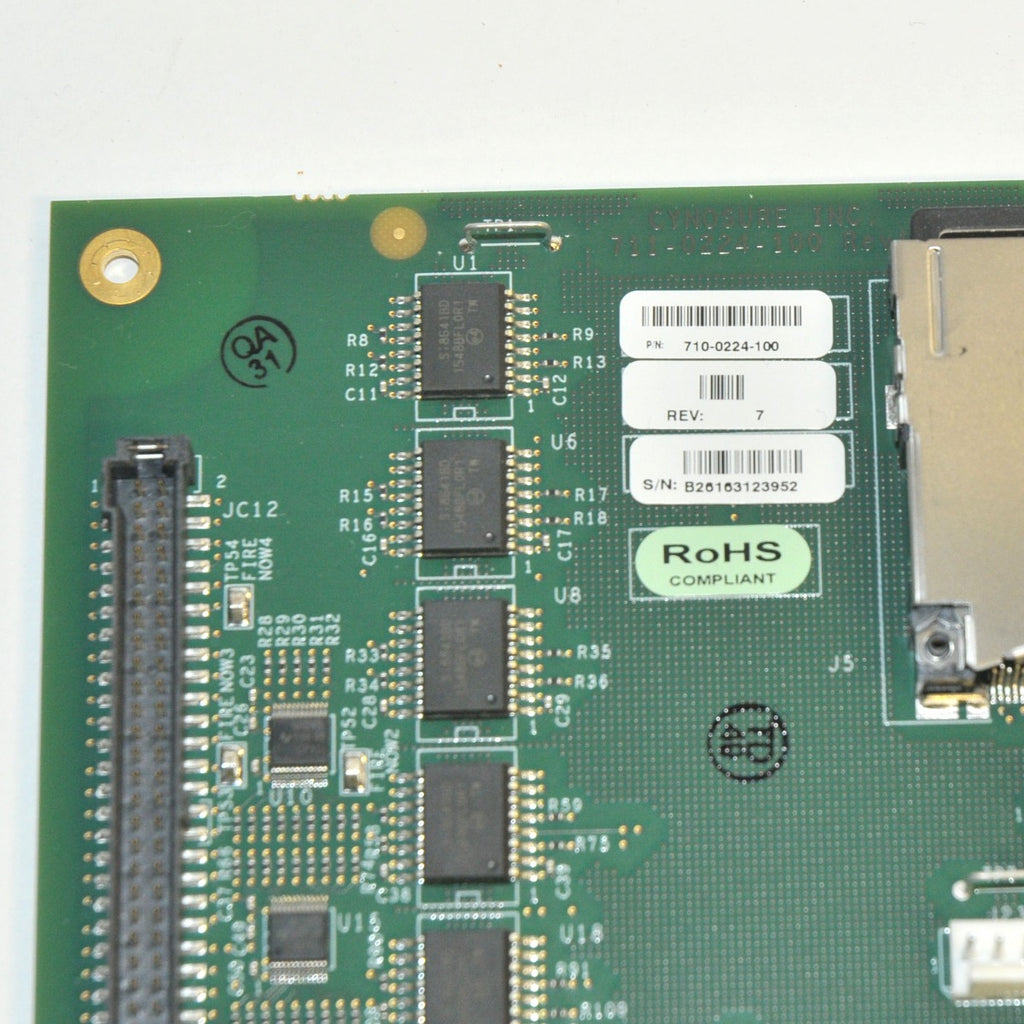 Cynosure Sculpsure Diode Laser SOFTWARE PCB BOARD Card 710-0224-100 PARTS UNIT