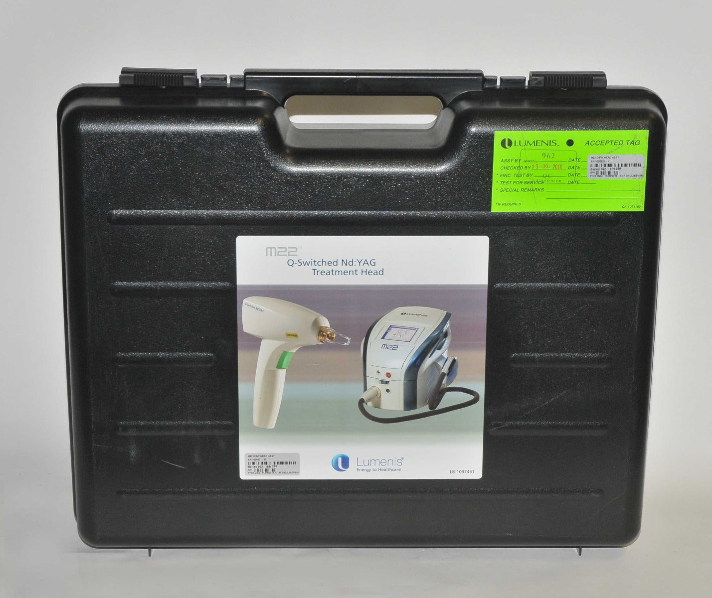 Lumenis M22 Laser Q Switched Nd YAG 1064 Handpiece QSW Treatment Head SA-1020221