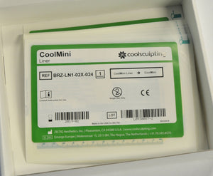 Zeltiq CoolSculpting CoolMini Liner BRZ-LN1-02X-024 CoolMax 24 Pcs Exp 2/19
